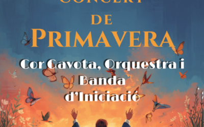 Concert de Primavera – Cor Gavota, Orquestra i Banda d’Iniciació de la UMA
